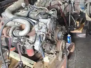Used 1993 Mitsubishi 6D31-1AT2 Engine Assy (Stock #203027)) Part Image