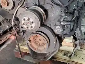 Used Detroit Series 60 14.0L Front Cover (Stock #202873)) Part Image