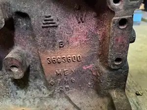 Used Cummins ISX Block (Stock #261B)) Part Image