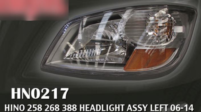 Hino 238 268 338 (Stock #HN0217) | Headlamp Assys | TPI hino headlight wiring 