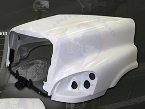 Aftermarket Freightliner Cascadia 125 Hood Image