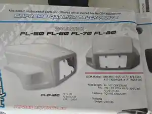 New 1991 Freightliner FL70 Hood (Stock #FL0400 )) Part Image