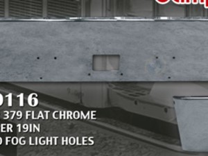 Aftermarket Peterbilt 379 Bumper (Stock #PT0116)) Part Image