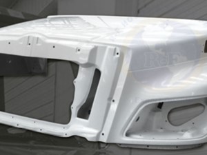 Aftermarket Universal Hino 238 268 338 Hood (Stock #HN0200)) Part Image