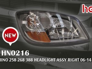 Aftermarket Universal Hino 258 Headlamp Assy (Stock #HN0216)) Part Image