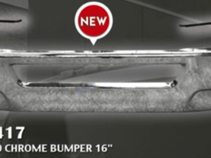 Aftermarket Universal Kenworth T370 Bumper (Stock #KN1417)) Part Image