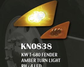 Aftermarket Universal Kenworth T680 Headlamp Assy (Stock #KNO838)) Part Image
