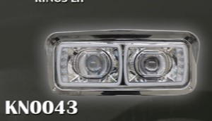 Aftermarket Universal Kenworth T680 Headlamp Assy (Stock #KN0043)) Part Image