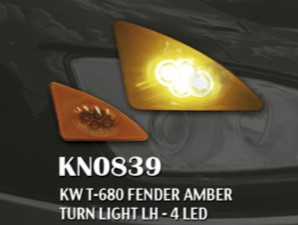 Aftermarket Universal Kenworth T680 Headlamp Assy (Stock #KN0839)) Part Image