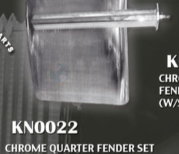 New Universal UNIVERSAL Universal Rear Quarter Fender (Stock #KN0022)) Part Image