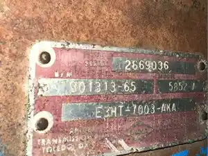 Photo of part