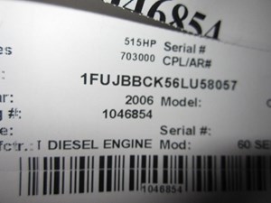 Core 2006 DETROIT DIESEL Engine Assy (Stock #1046854)) Part Image