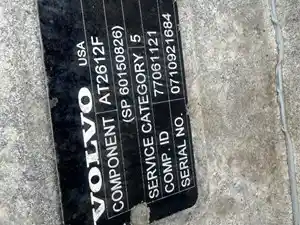 Rebuilt 2022 Volvo AT2612F Transmission Assy (Stock #P-328)) Part Image
