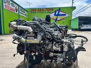 Used Hino JO8E-VC Engine Assy (Stock #6122)) Part Image