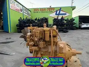 Used Caterpillar 3054E Engine Assy (Stock #7564)) Part Image