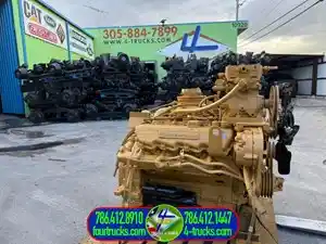 Used Caterpillar 3208 Engine Assy (Stock #8541)) Part Image