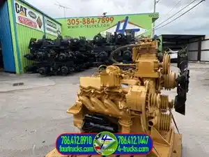 Used Caterpillar 3208 Engine Assy (Stock #7917)) Part Image