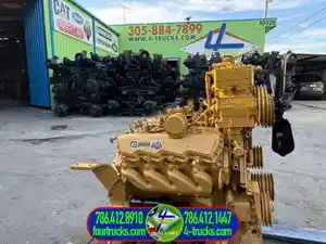 Used Caterpillar 3208 Engine Assy (Stock #8293)) Part Image