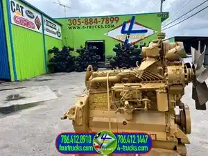 Used Caterpillar 3306DI Engine Assy (Stock #6991)) Part Image