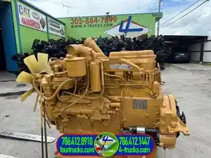 Used Caterpillar 3406B Engine Assy (Stock #8054)) Part Image