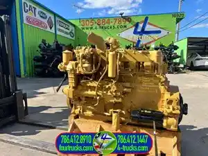Used Caterpillar 3406B Engine Assy (Stock #7406)) Part Image