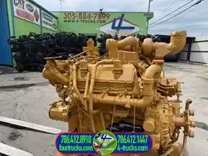 Used Caterpillar 3408 Engine Assy (Stock #8593)) Part Image