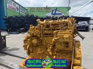 Used Caterpillar C7ACERT Engine Assy (Stock #8576)) Part Image