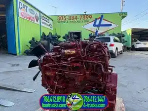 Used Cummins ISC Engine Assy (Stock #7496)) Part Image