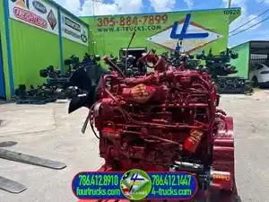 Used Cummins ISL Engine Assy (Stock #7090)) Part Image