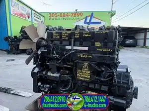 Used Cummins M11 Engine Assy (Stock #8138)) Part Image