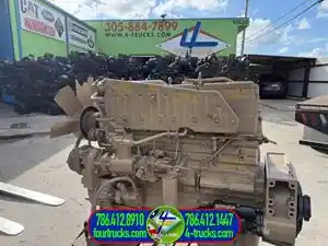 Used Cummins NTC-350 Engine Assy (Stock #8718)) Part Image