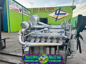 Used Detroit 12V71 Engine Assy (Stock #6399)) Part Image