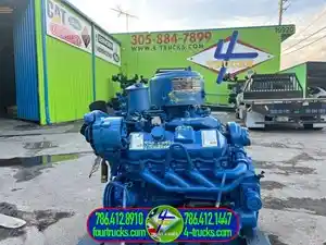 Used Detroit 8.2 LITER - TURBO Engine Assy (Stock #6710)) Part Image