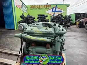 Used Detroit 8V71T Engine Assy (Stock #7533)) Part Image