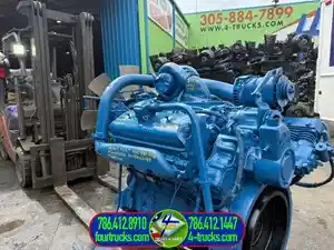 Used Detroit 8V71T Engine Assy (Stock #8592)) Part Image