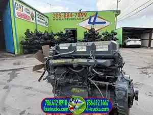 Used Detroit Series 60 12.7L DDEC II Engine Assy (Stock #7535)) Part Image