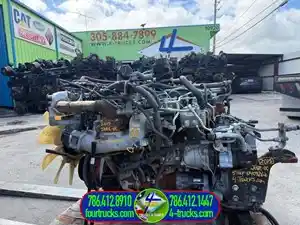 Used Hino Engine Assy (Stock #8546)) Part Image