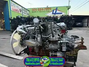 Used Hino J08E-TV Engine Assy (Stock #8243)) Part Image