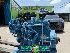 Used International DT466C Engine Assy (Stock #7801)) Part Image