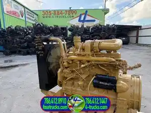 Used John Deere 6068t Engine Assy (Stock #8719)) Part Image