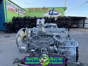 Used Mitsubishi 6D16 Engine Assy (Stock #8162)) Part Image