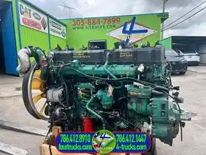 Used Volvo D16 Engine Assy (Stock #7182)) Part Image