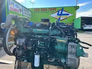 Used Volvo D13 Engine Assy (Stock #5909)) Part Image