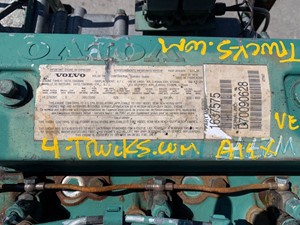 Used Volvo VED7 Engine Assy (Stock #P-572)) Part Image
