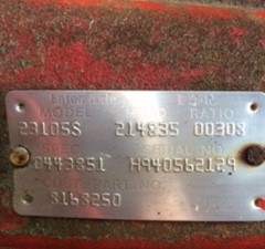 Used Eaton 23105S Rear Rear (Tandem Rear or Single) (Stock #213-S)) Part Image