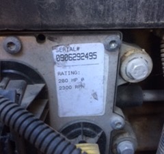 Used Mercedes OM 906 LA Engine Assy (Stock #1196-S- FRHT)) Part Image
