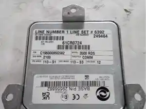 Core Miscellaneous (Stock #61CR0724)) Part Image