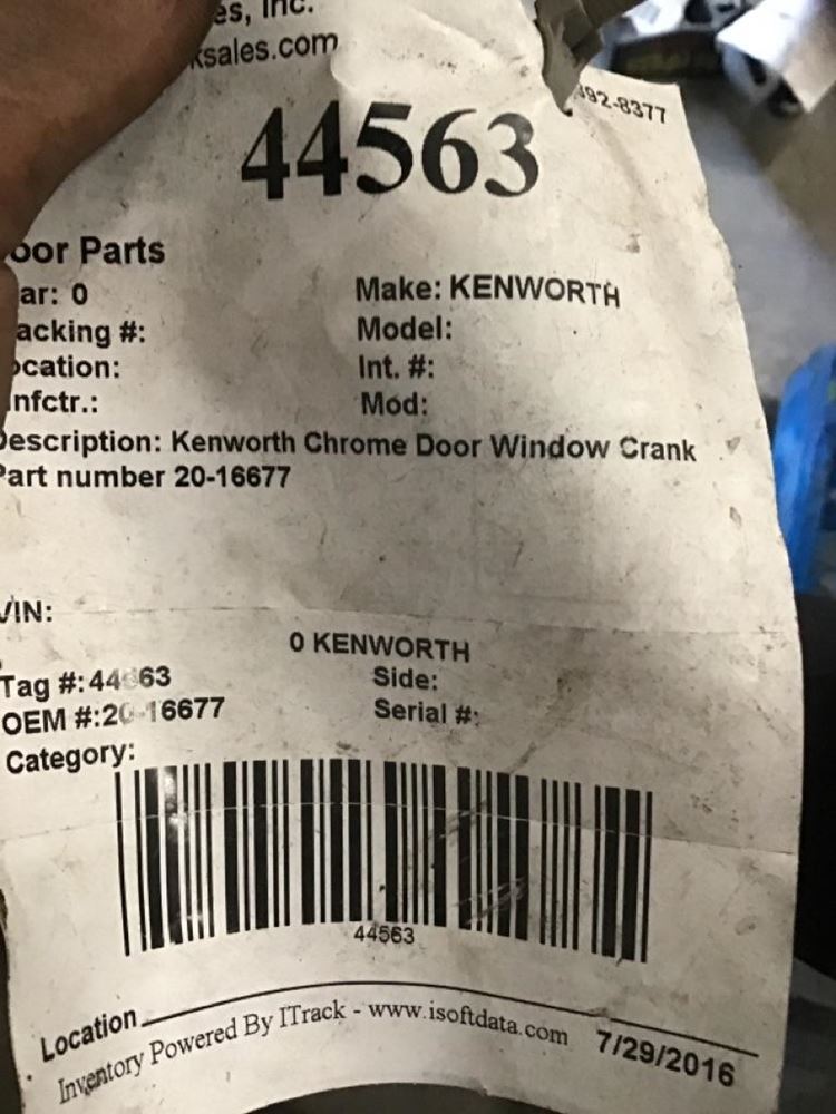 Kenworth Stock 44563