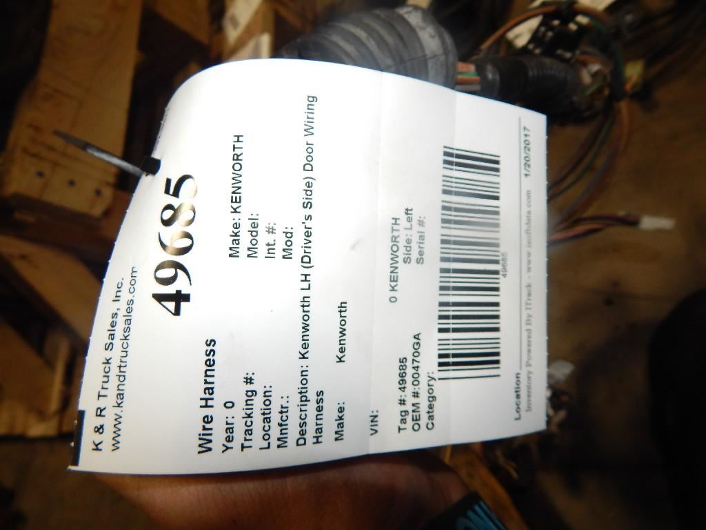 KENWORTH (Stock #49685) | Wiring Harnesses (Cab and Dash) | TPI