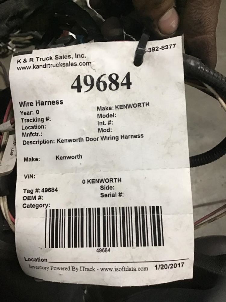 KENWORTH (Stock #49684) | Wiring Harnesses (Cab and Dash) | TPI